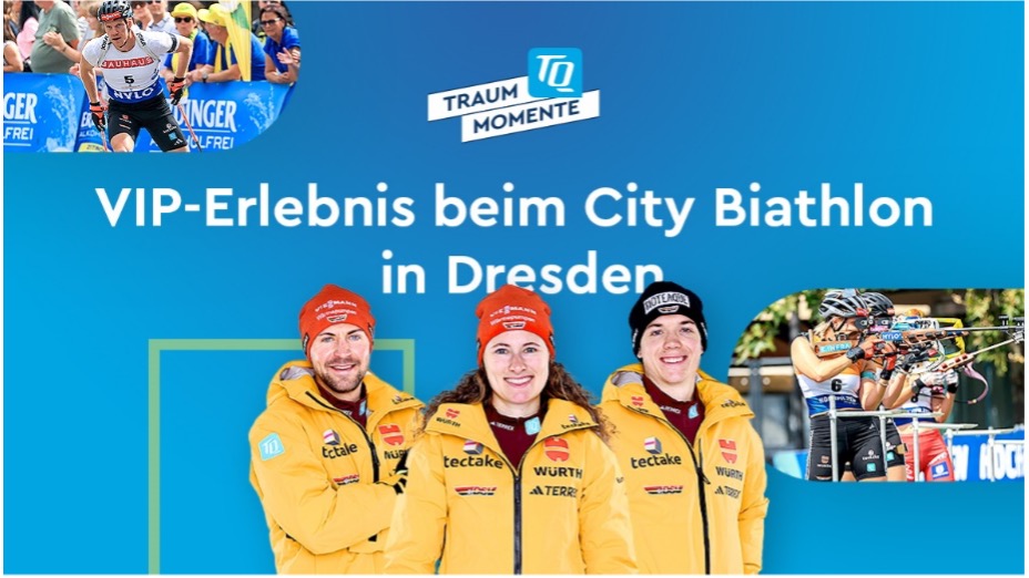 Live dabei sein beim City Biathlon in Dresden am 15. September