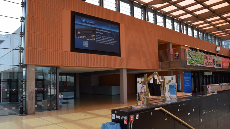 DOOH an der Universität Bremen: Campus Screens mit neuer LED Videowall