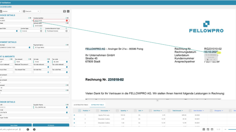 XRechnung mit Infor ERP – Digitale Transformation