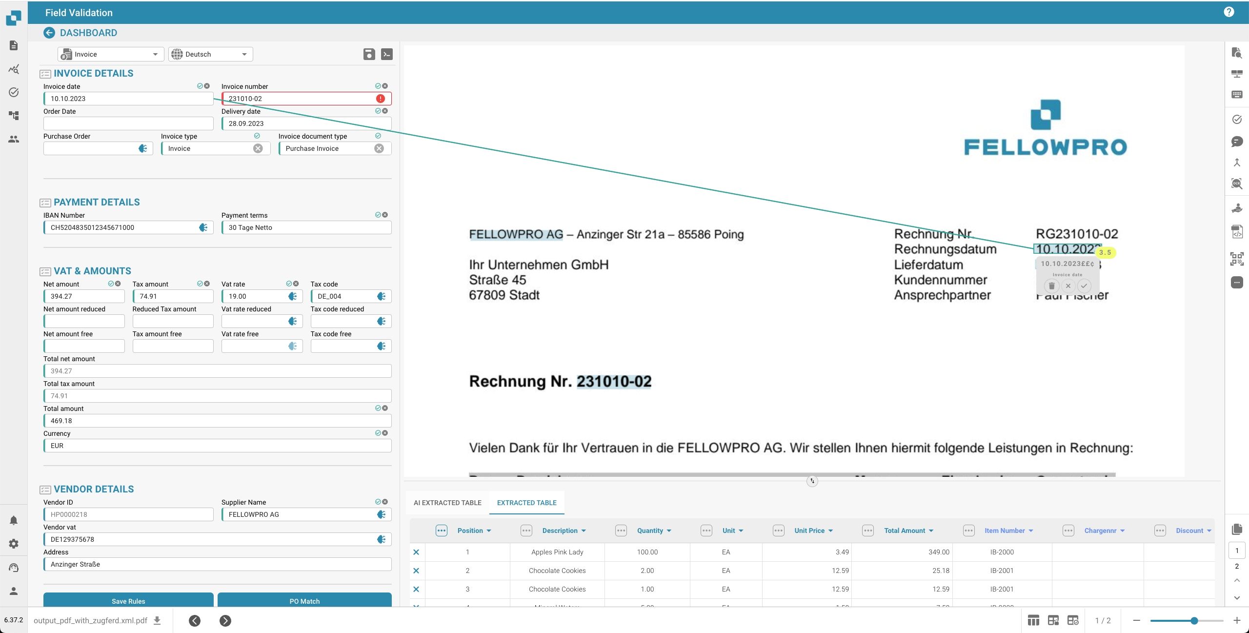 XRechnung mit Infor ERP – Digitale Transformation