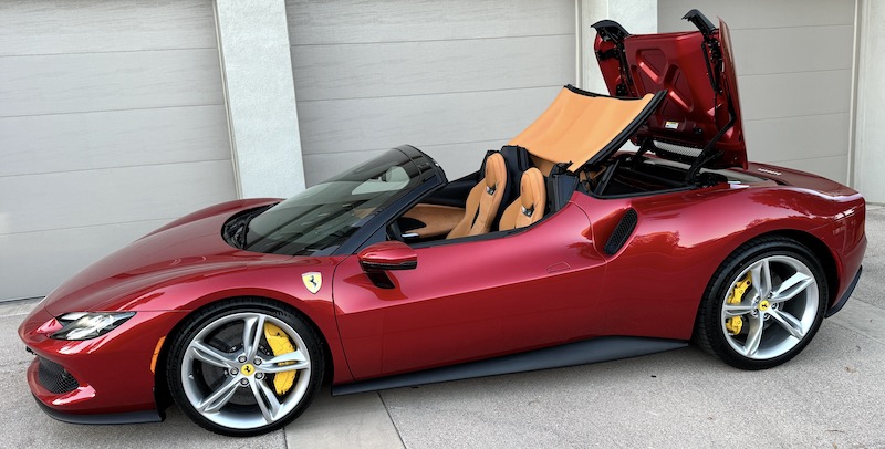 Mods4cars SmartTOP additional roof control for Ferrari 296 GTS now available