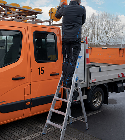 Sicherheit beim Einsatz von Steigtechnik auf Baustellen