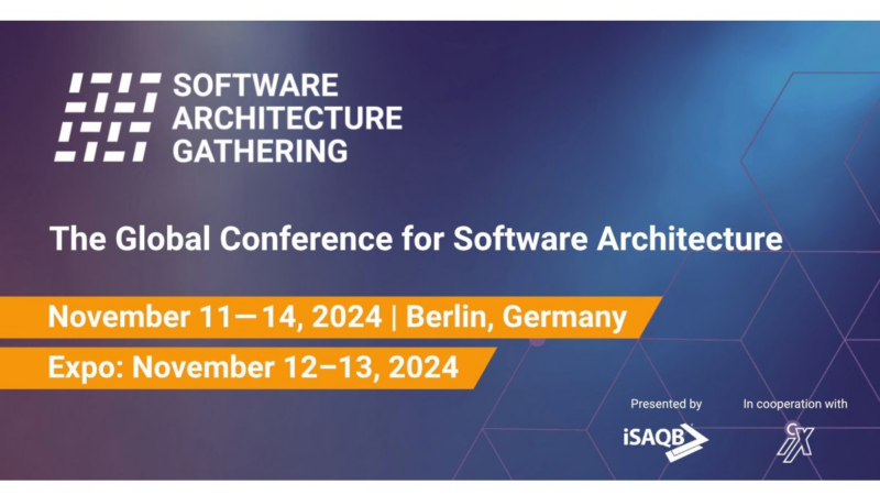 iSAQB® Software Architecture Gathering 2024 in Berlin