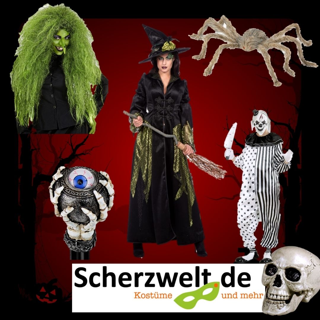 Scherzwelt.de – Ihr Onlineshop für Halloween-Kostüme, Dekoration und mehr!