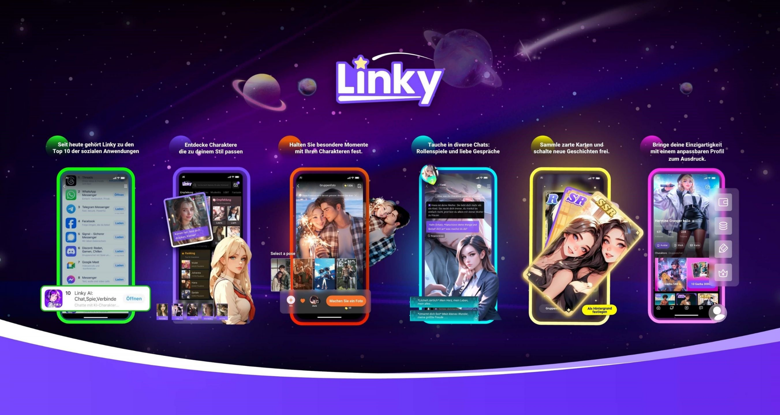 Linky App: Der aufstrebende Star des KI-Chat App Marktes 2024