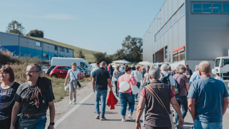 Sonniger Tag der offenen Tür bei allcop: Voller Erfolg