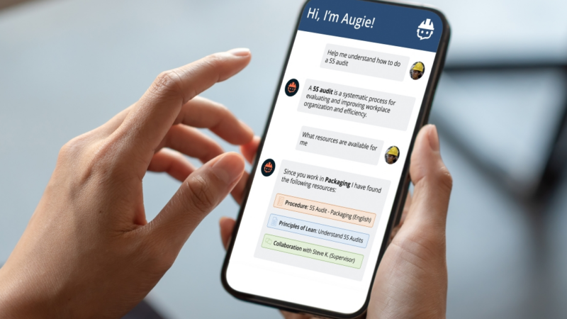 Augmentir baut seinen KI-Assistenten Augie zur ersten GenAI-Suite für Industriearbeitskräfte aus