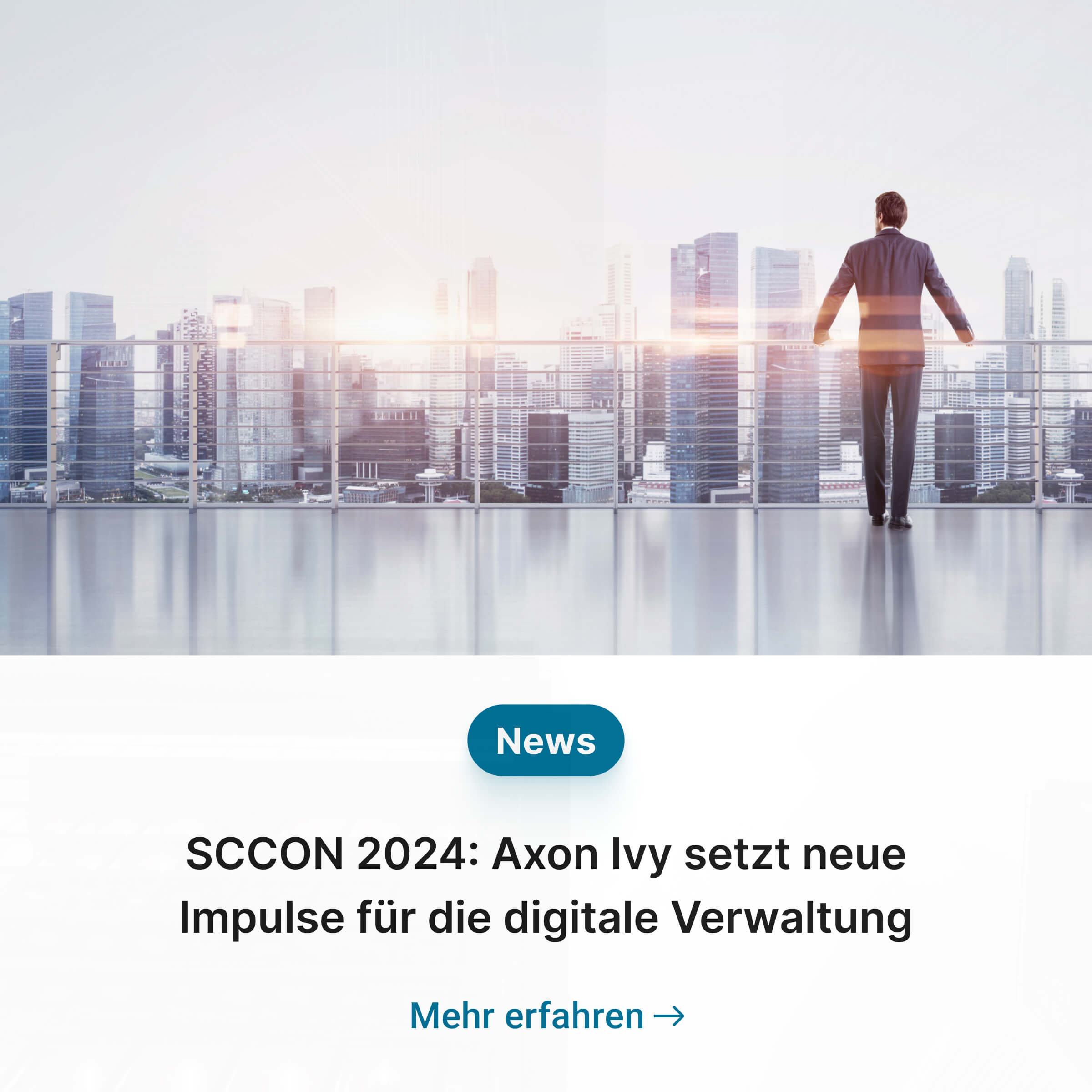 SCCON 2024: Axon Ivy setzt neue Impulse für die digitale Verwaltung