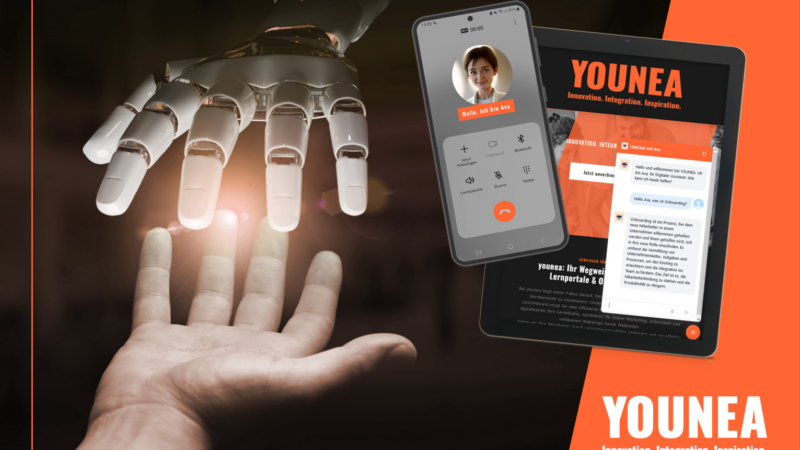 YOUNEA: Beratungsservice durch die Conversational AI AVA