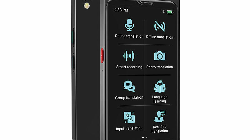 simvalley MOBILE Mobiler KI-Echtzeit-Sprachübersetzer TTL-139