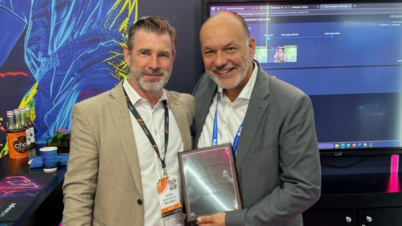 Controlware ist „Partner of the Year“ von Net Insight