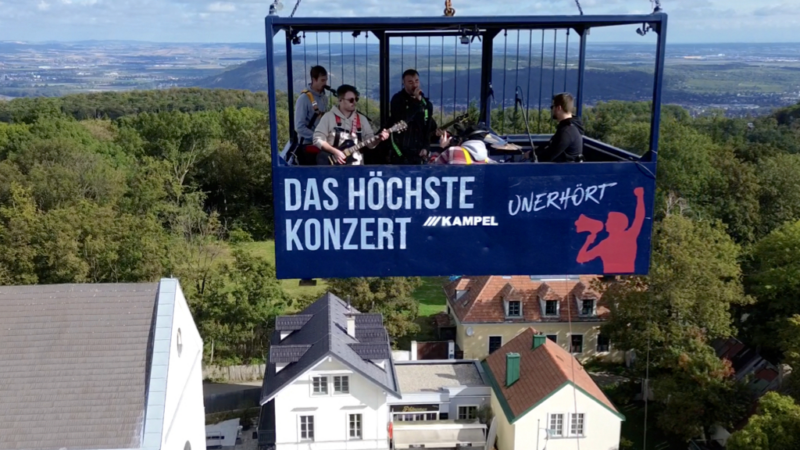 Unerhört: Das höchste Konzert Wiens