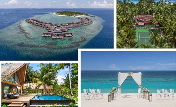 Eines der besten Resorts im Indischen Ozean:  The St. Regis Maldives Vommuli Resort wurde mit dem Conde Nast Traveler Readers“ Choice Award 2024 ausgez