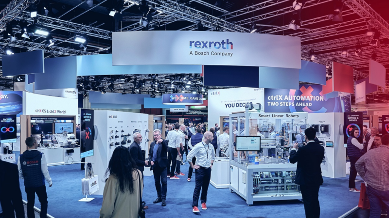 Bosch Rexroth zeigt Automatisierungswelt von morgen live auf der SPS 2024