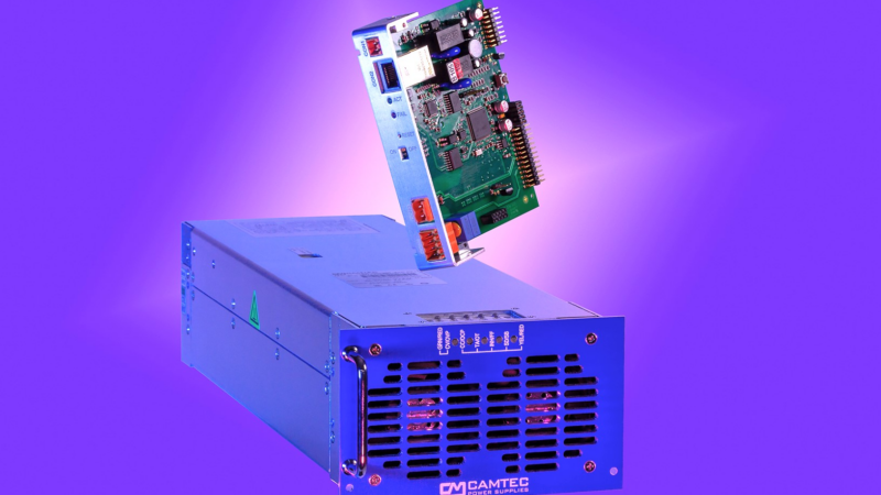 New strictly modular CAMTEC CPS-i series for industrial power supplies launched worldwide