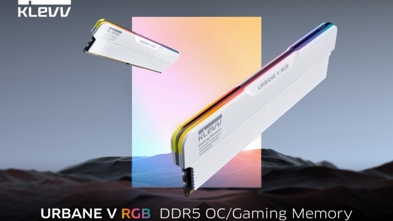 KLEVV ENTHÜLLT DIE NEUE URBANE V RGB GAMING/OC DDR5