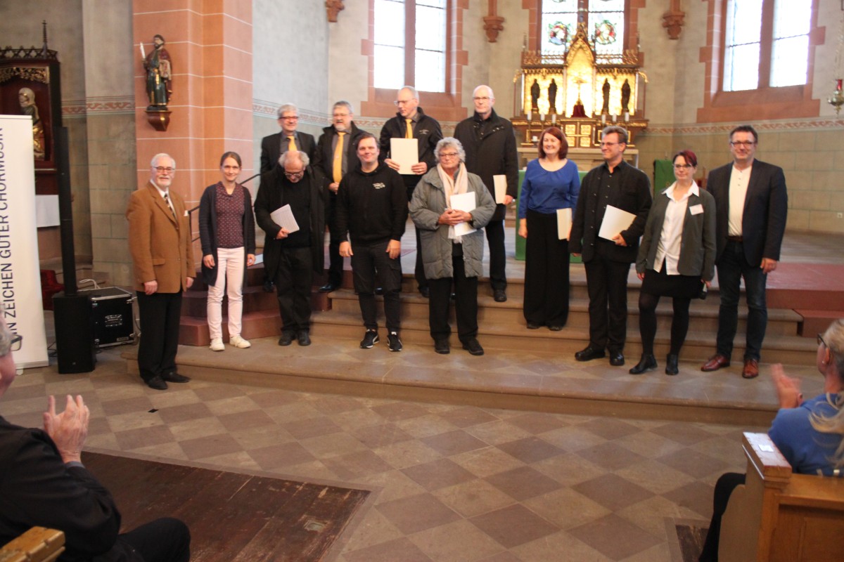 Ausgezeichnete Chöre in Rheinland-Pfalz