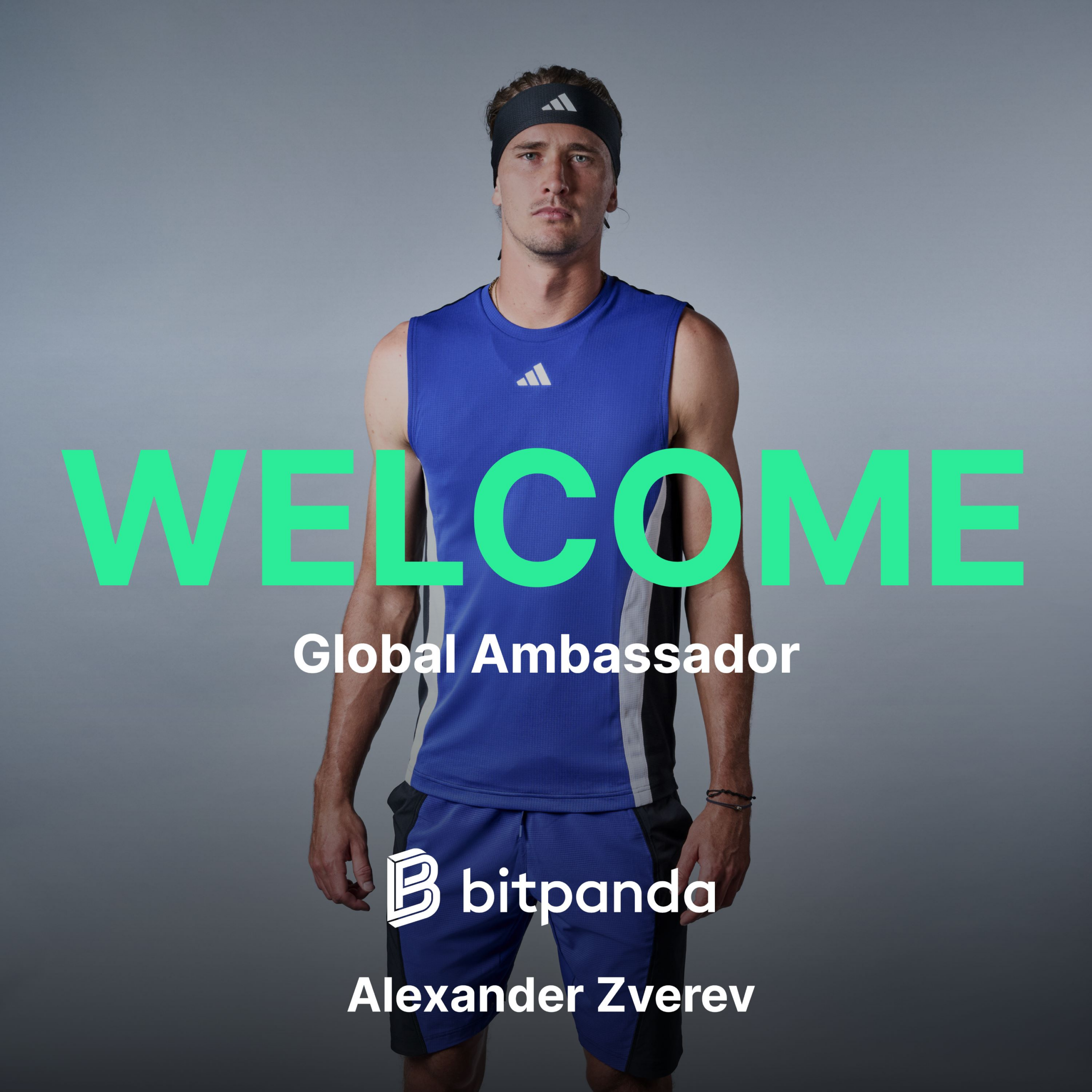 Alexander Zverev wird neuer Global Ambassador von Bitpanda