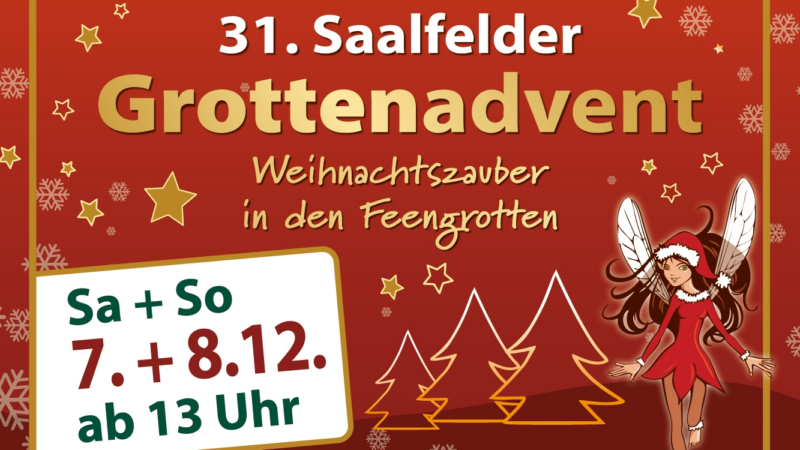 31. Grottenadvent in den Saalfelder Feengrotten