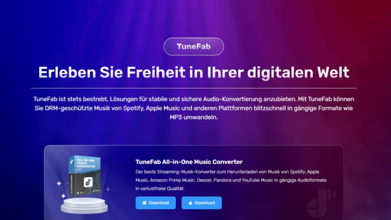 TuneFab All-in-One Music Converter Coupon Sichern!