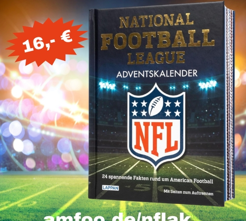 Erlebe die NFL mit dem Adventskalender