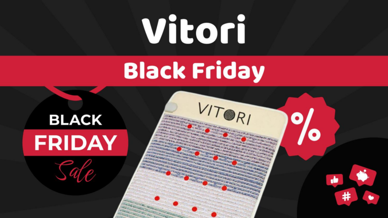 Vitori Black Friday – Kristallmatte im Angebot