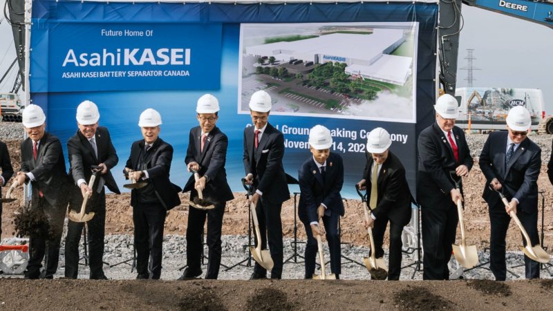 Asahi Kasei Battery Separator Corporation Breaks Ground on Lithium-ion Battery Separator Plant in the Niagara Region