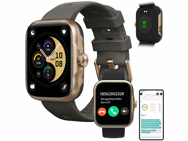 newgen medicals Premium-GPS-Fitness-&-Fashion-Smartwatch SW-520