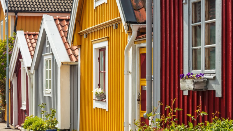 Farben für deine Holzfassade