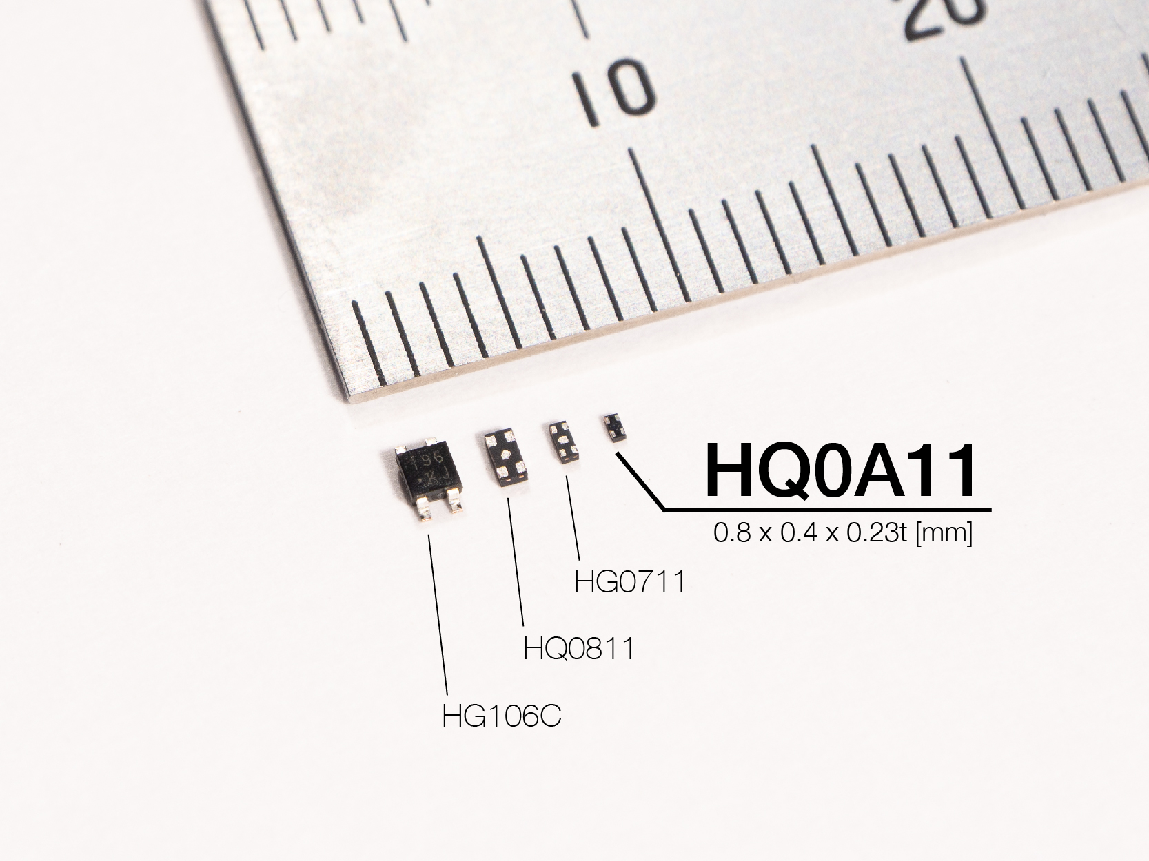 AKM starts mass production and shipment of its smallest and thinnest Hall element for high-precision position detection