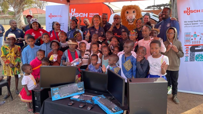 Busch Donated Computers to NGOs in South Africa