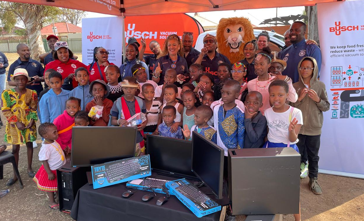 Busch Donated Computers to NGOs in South Africa