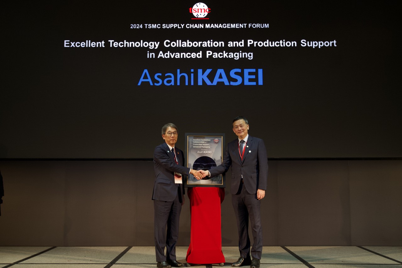 Asahi Kasei receives 2024 TSMC Excellent Performance Award