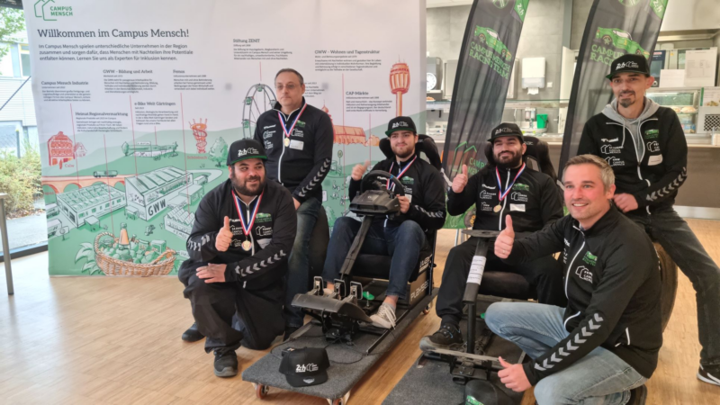 GWW Ehrenamtspreisverleihung 2023 – aus Leidenschaft entstand ein inklusives Racing Team!