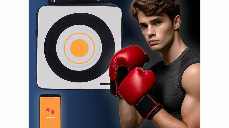 PEARL sports Wand-Boxsack, App für iOS und Android