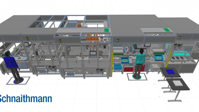 DUALIS als Schlüsselpartner: Schnaithmann setzt auf Simulation und Flächenmanagement