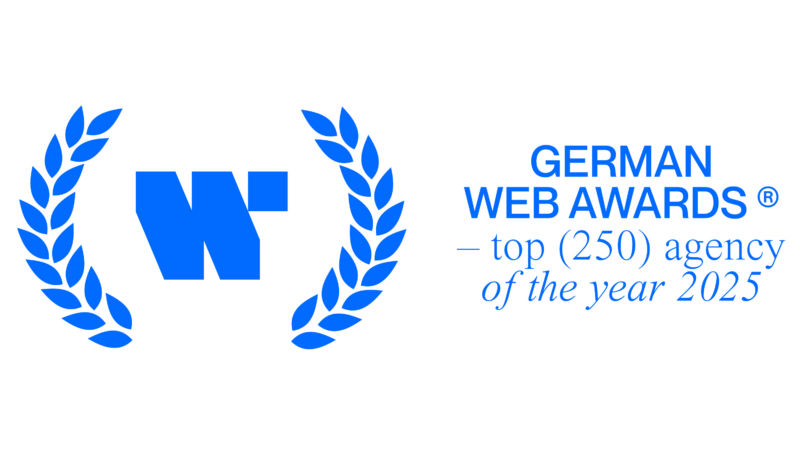 Saupe Communication gewinnt zum dritten Mal den German Web Award und zählt zu Deutschlands Top 250 Agenturen