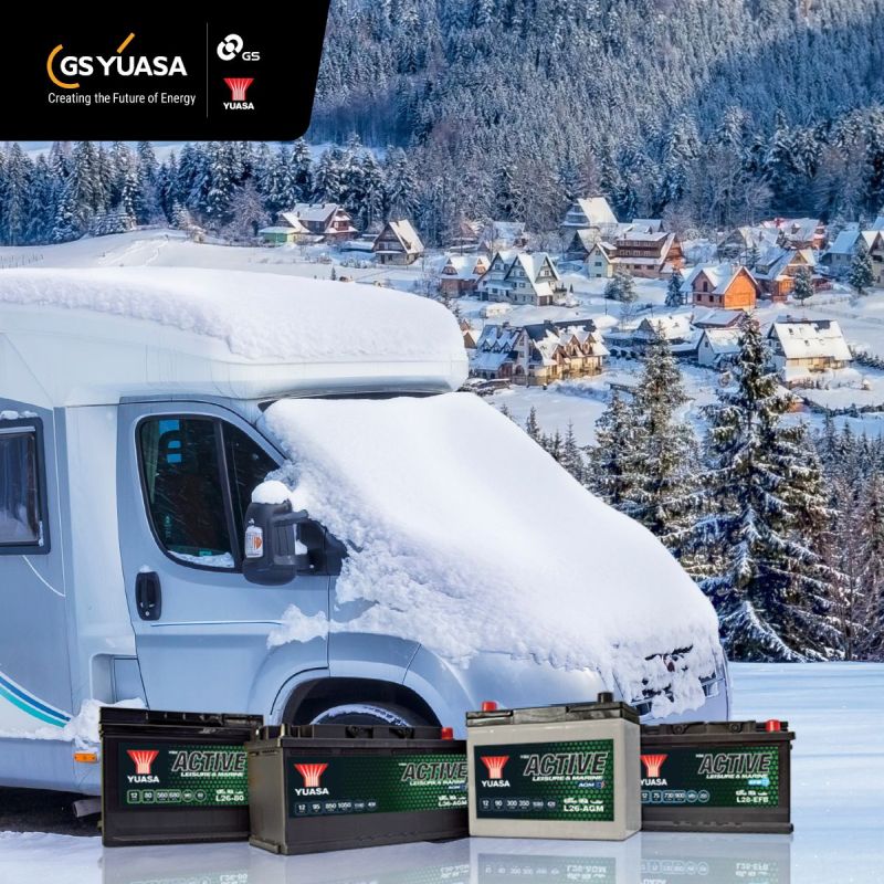 Wintercamping: mit GS Yuasa auf der sicheren Seite!