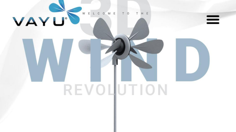 „Vayu“ vom Windrad-pionier „3D Wind AG“ ist eine Investition in die Zukunft