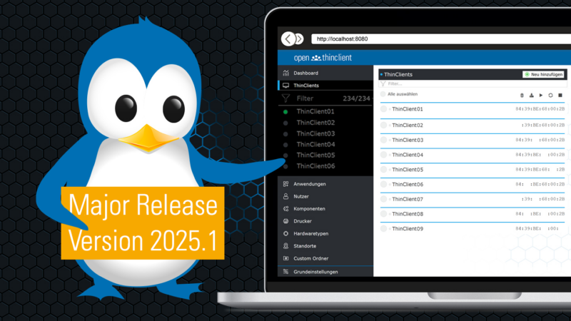 openthinclient veröffentlicht Version 2025.1