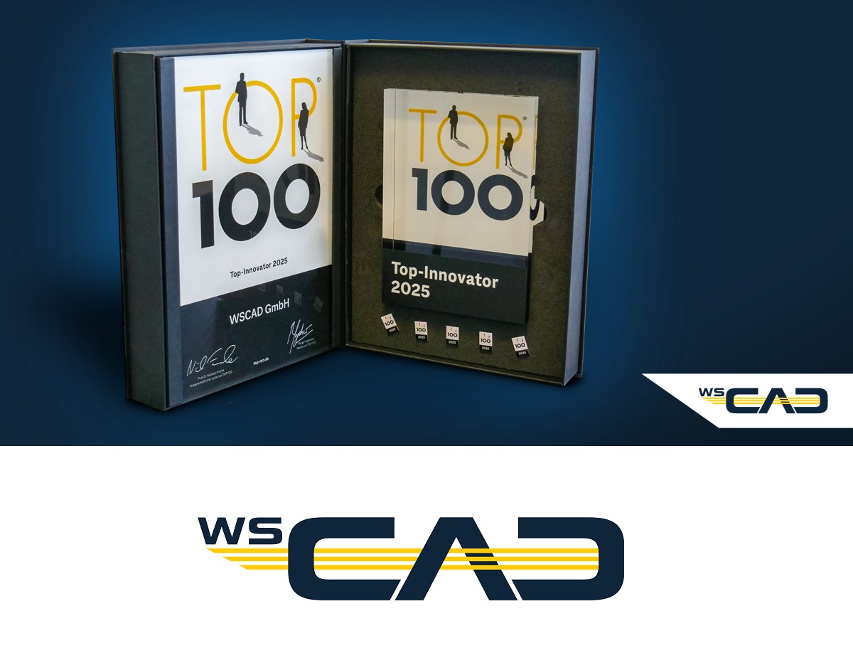 WSCAD mit TOP 100-Award ausgezeichnet