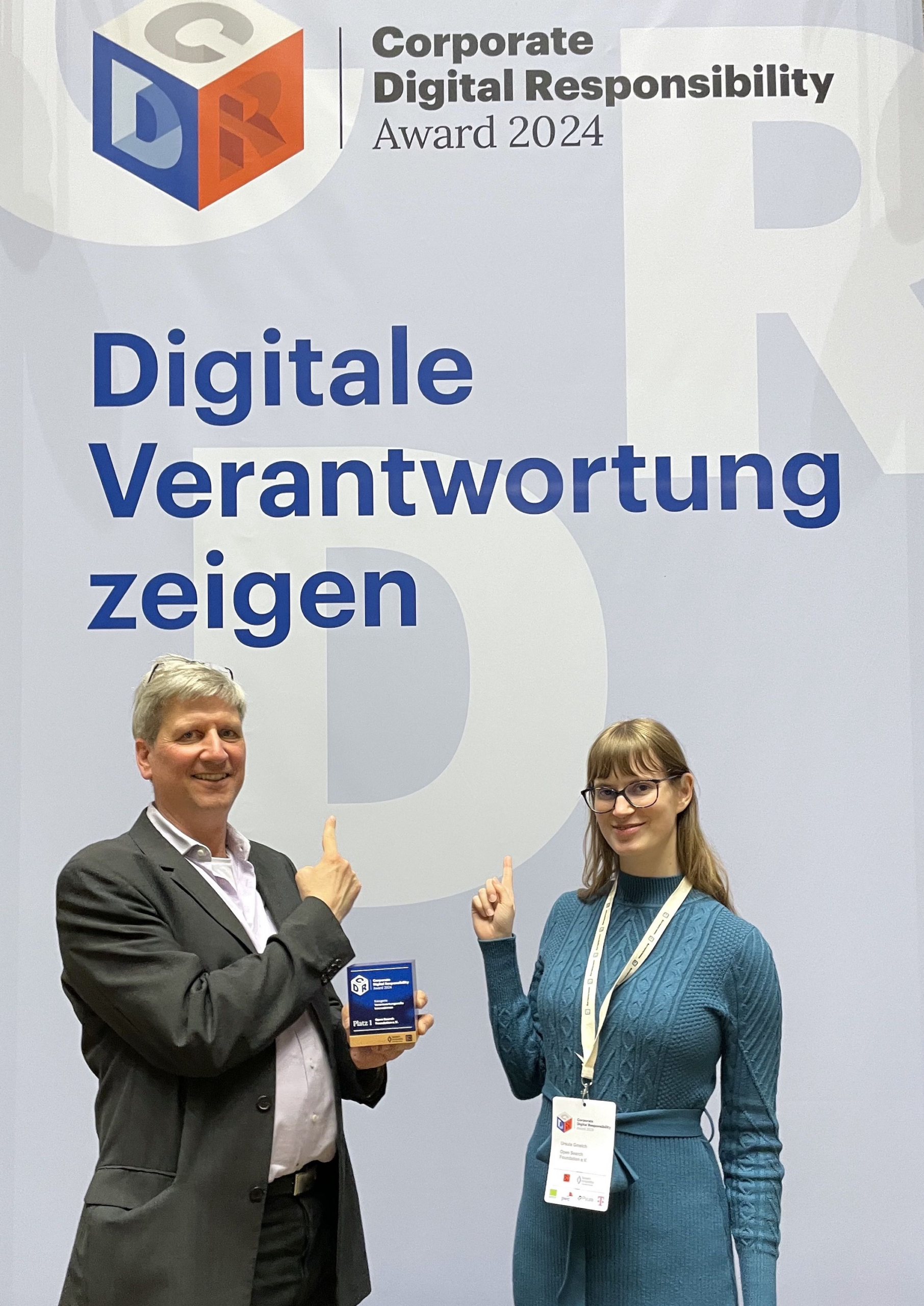 Open Search Foundation gewinnt CDR Award 2024