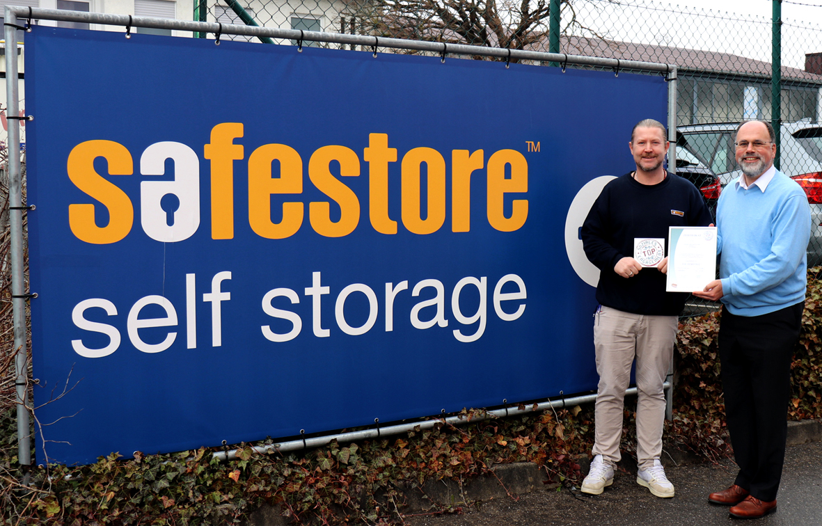 Zertifiziert- myStorage GmbH Reutlingen neues „TOP Sozial“ Unternehmen