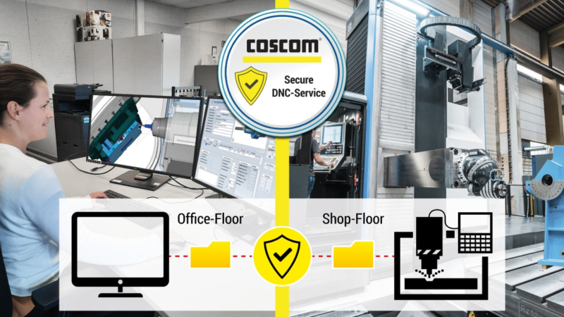 COSCOM treibt die Digitalisierung im Shopfloor sicher voran