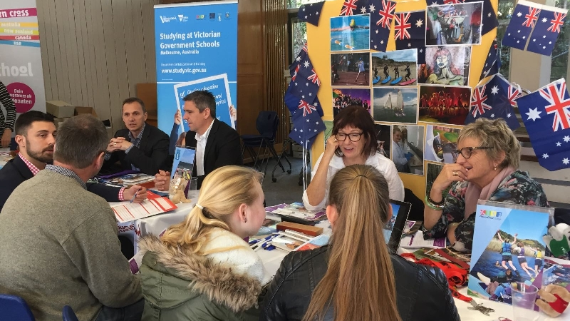 Insidermesse zum Thema Schüleraustausch