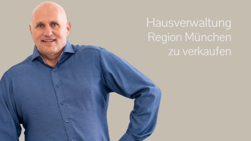 Hausverwaltung München mit 2.600 Wohnungen zu verkaufen