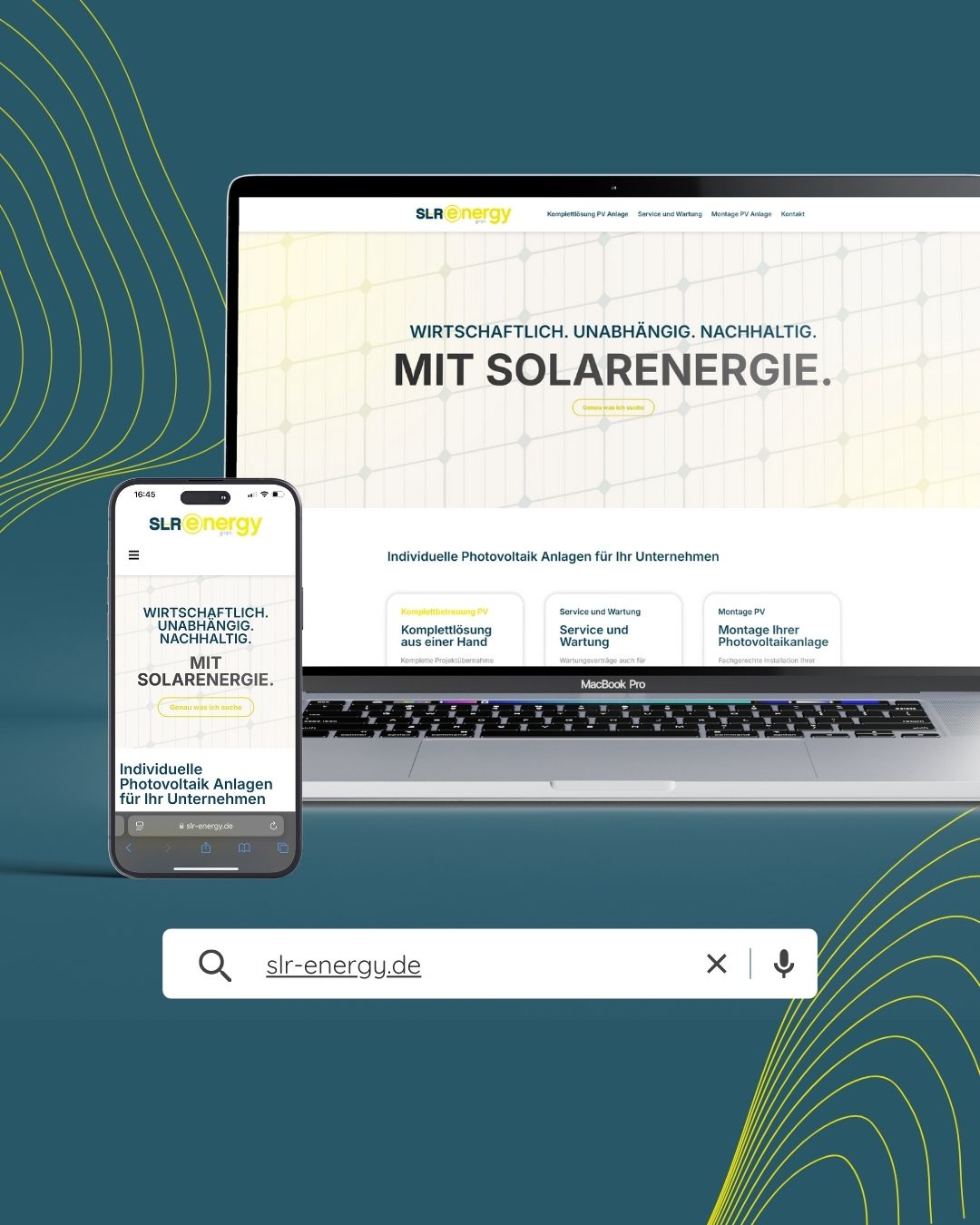 Neue Webseite von SLR Energy: Maßgeschneiderte Photovoltaikanlagen für Unternehmen – realisiert von coupling media