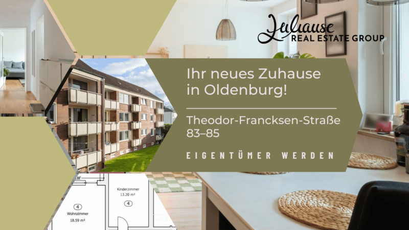 Theodor-Francksen-Straße 83-85: Ihr neues Zuhause in Oldenburg – Jetzt oder nie!