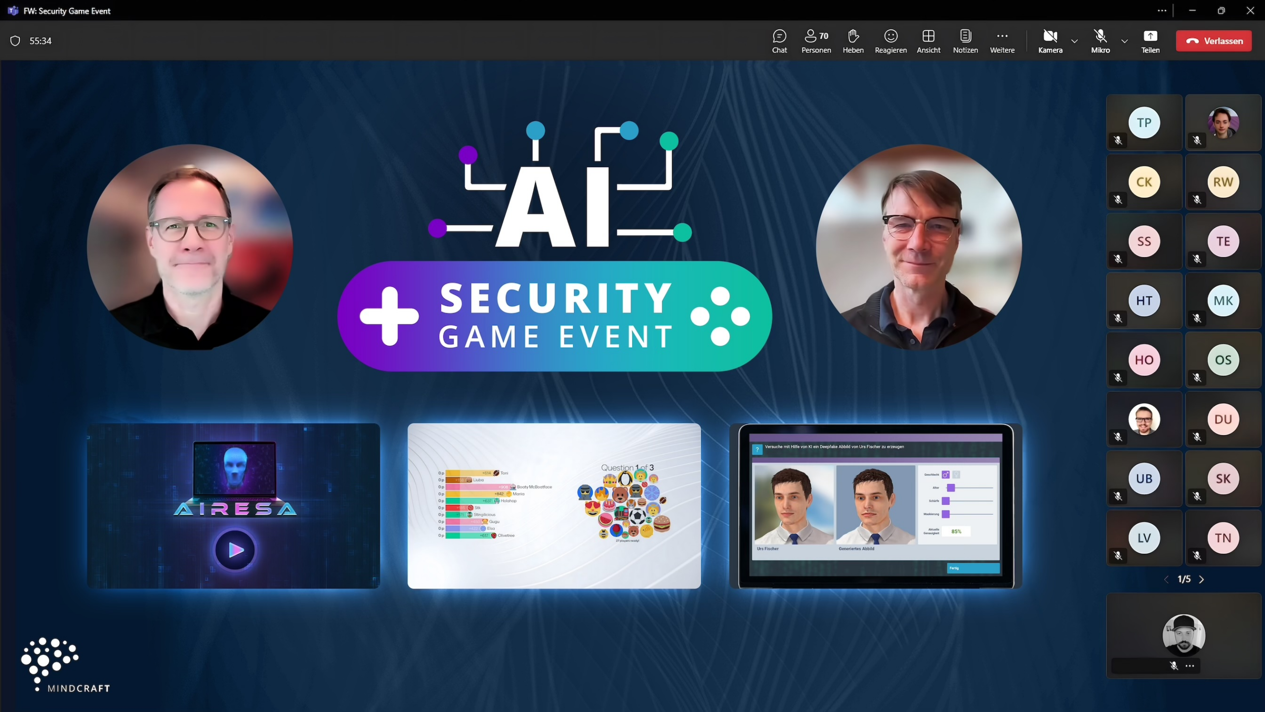 Mindcraft präsentiert neues „AI Security Game Event“