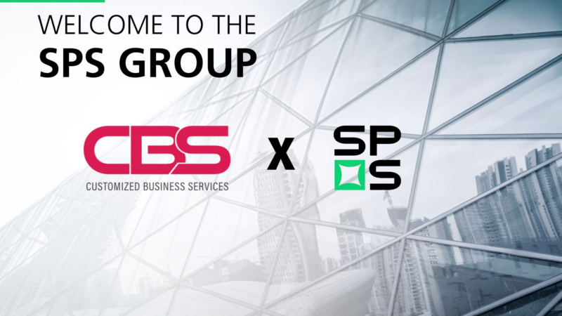 SPS: Teilübernahme der Customized Business Services GmbH